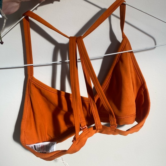 Gymshark Orange Minimal Sports-bra - Picture 2 of 2